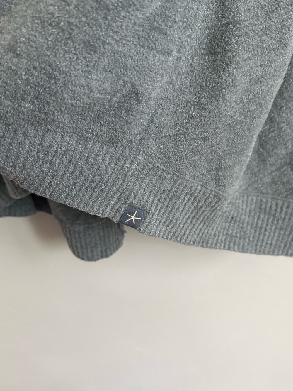 Barefoot Dreams CozyChic Ultra Lite Hooded Cardigan Gray XL - Picture 7 of 7
